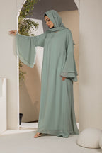 Royal Whisper Chiffon Dress